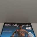 Ally Peaks Pull Up Bar for Doorway | Thickened Steel Max Limit 440 lbs Upper Body Fitness Workout Bar| Multi-Grip Strength for Doorway | Indoor Chin-Up Bar Fitness Trainer for Home Gym Portable (silver2)