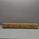 KAMANINA Double Curtain Rod for Windows 140 to 195 Inches (12-16 Feet), 1 Inch Heavy Duty Black Curtain Pole, Adjustable Double Rods with End Caps