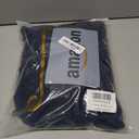 MISSMAY Women's Formal Floral Lace 2/3 Sleeves Long Evening Party Maxi Dress (Blue, M)