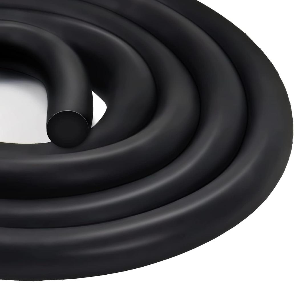 Storystore Backer Rod 3/4" Diameter x 16.4' Length Black EPDM Rubber Caulk Saver, Foam Backer Rod for Gaps and Joints Concrete Expansion Joint Filler