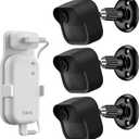 Camera Mount for Blink Outdoor 4/2K+, 3Pack 360 Adjustable with Blink Outdoor Camera Mount, Weatherproof Silicone Case, Sync Module Wall Mount Holder Accessories (Camera Not Included)