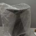 Small Drink Table, Round Martini Table, Drum End Table Side Table, Metal Accent Table, for Small Space Living Room, Bedroom, Black (13.5"D x 13.5"W x 19.75"H)