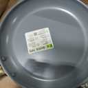 GreenPan Lima Hard Anodized 12" Frying Pan Skillet with Lid, Ceramic Nonstick, PFAS-Free Nontoxic Pots and Pans, Oven & Broiler Safe, Stainless Steel Handle, Cookware for Eggs & Omelet, Gray