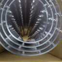 Office Chair Mat for Hardwood Floor, 55 x 35 Crystal Clear Hard Floor Chair Mat, Transparent Floor Protector Mat Flat Without Curling