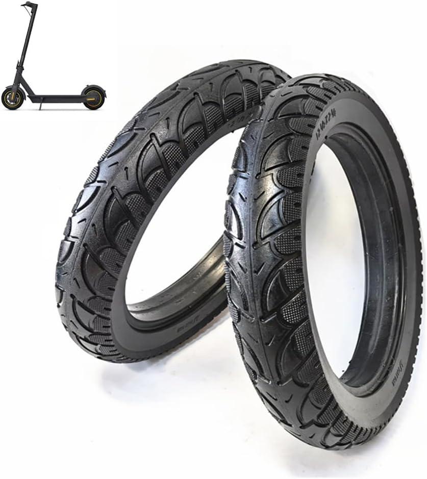 2PCS 12 Inch Solid Tyre 12 1/2x2 1/4(57-203) For Electric Bike Scooter 12.5x2.5 Solid Tires