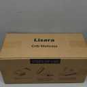 Lisara Baby Bassinet Mattress, 32 x 18 Dual Sided Gel Memory Foam Mattress with Waterproof, Removable and Breathable Ice Silk Cover, Fit for RONBEI Bassinet, Ingenuity Foldaway and Cuddor Bassinet