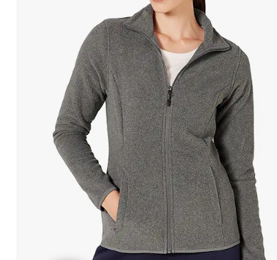 Amazon Essentials Women's Full-Zip Polar Fleece Jacket - Discontinued Colors XS