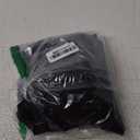 Verdusa Women's Goth Tops Y2K Mesh Tie Front Tops Bell Sleeve Tops Long Shirt 2000s Clothing (Large, Black)