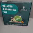 Pilates Home Workout Kit 7pc Pilates Set for Women with Toning Ring (Magic Circle), Mini Ball & Resistance Bands. Full Mat Pilates Equipment for Yoga, Core & Stretching at Home