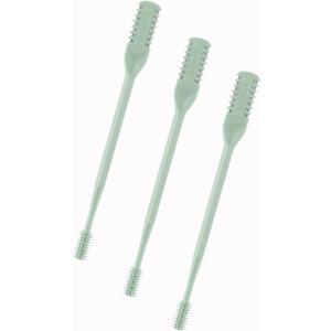 4 x Yeezyfafa 3 Pack Nasal Hair Cutter for Women Manual, 2 in 1 Double Sided Nose Hair Remover