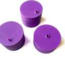 JILINWE Snow Globe Glitter Funnel,3Pcs Snow Globe Tumbler Funnel Large Glitter Funnel for Making Snow Globe Tumblers,NO Mess