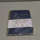 End of Life Planner, Spiral Estate Planning Organizer with Tabs for Senior, I'm Dead Now What Planner for Final Arrangements & Important Affairs with Large Print, 7.9"x10.4", Blue