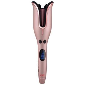 CHI Spin N Curl, Curling Iron For Healthy & Shiny Effortless Curls & Waves, Provides Preset Temperature Settings For Each Hair Texture, Rose Gold (16 Inch (Pack of 1), Rose Gold)