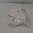 Kikibell Women Summer Dresses Sexy V-Neck Maxi Dress Tiered Silhouette with Flutter Sleeve Backless Elastic Waist Flowy Dress (Beige, XS)