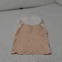 Womens Modal Built-in Bra Padded Camisole Yoga Tanks Tops (6-8, Sp-2 Pcs Apricot/White)