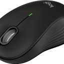 Logitech Signature M550 L Full Size Wireless Mouse - for Large Sized Hands, 2-Year Battery, Silent Clicks, Bluetooth, Multi-Device Compatibility - Black