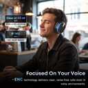 Hybrid Active Noise Cancelling Bluetooth Headphones Wireless Headphones