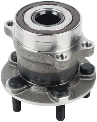 INGKAN 512518 Rear Wheel Bearing Hub Assembly 5-Lugs w/ABS 1Pcs Fits for Subaru Crosstrek 16-21/ Forester 14-18/ Impreza 12-21/ XV Crosstrek 13-15 2.0 2.5L OE 28473FJ020 HA590522 BR930928