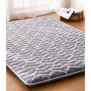 6th Generation Japanese Floor Futon Mattress - Extra-Thick 9-Layer Modern Futon with 100% High-Density Foam, Portable Floor Mattress Sleeping Pad for Adults, Guest Room, Dormitory, Queen Size(60"X80")