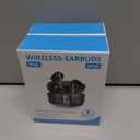 2 x Studio-Quality Wireless Ear Buds with Deep Bass & Enhanced Audio Clarity, Bluetooth 5.4, 10-Year Lifespan Earbuds, ENC Noise Cancelling Calls, Secure Fit Memory Foam Tips, IPX6 Waterproof (White)