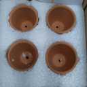 32pcs Small Mini 2" Terracotta Pot Clay Ceramic Pottery Planter, Cactus Flower Nursery Terra Cotta Pots, with Drainage Hole, for Indoor/Outdoor Succulent Plants, Crafts, Wedding Favor