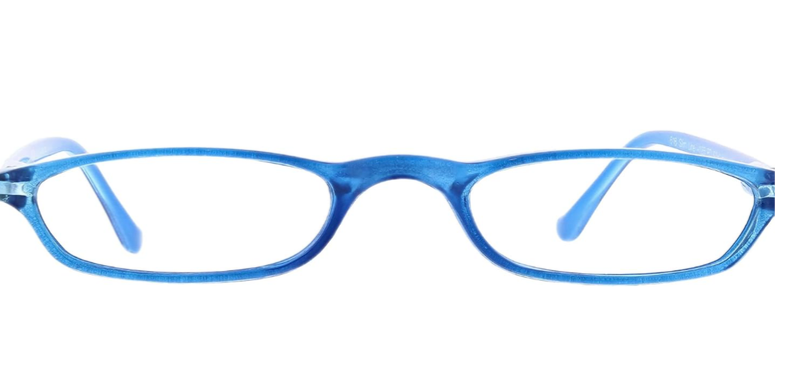 Peepers by PeeperSpecs Women's Skinny Mini Rectangular Reading Glasses, Tortoise, + 1.25