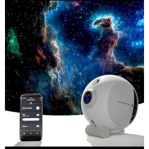 Orzorz Star Projector Plus Galaxy Night Light Home Planetarium Ceiling Projector with App Control Sky Light Bedroom Decor Realistic Starry Nebula Planet Presentation Gift for Adults Kids