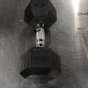 CAP Barbell 25 LB Coated Hex Dumbbell Weight, New Edition