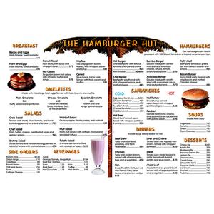 REMEDIA PUBLICATIONS Menu Math: The Hamburger Hut Book, 6 Extra Menus