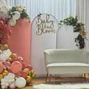 5 x Baby in Bloom Sign,Baby Shower Sign Baby in Bloom Party Decor Backdrop for Boy or Girl Baby Shower Gender Reveal 1st Birthday(12inch*12inch)