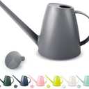 Watering Can for Indoor Plants, Small Watering Cans for House Plant Garden Flower, Long Spout Water Can for Outdoor Watering Plants 1. 8L 1/2 Gallon (Gray)