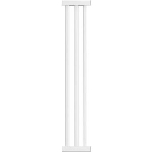 29.92"Tall Dog Gate 5.51"Wide Wide Extension Kit for Extra Wide Pet Gate (White, 29.92"Tall x 5.51"Wide)