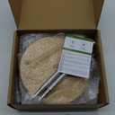 LORDEM Bamboo Grow Light, LED Plant Light for Indoor Plants Growing, Full Spectrum Bamboo Desk Growth Lamp with Automatic Timer for 4H/8H/12H, 4 Dimmable Levels, Height Adjustable, Pack of 2