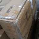 Merax 28.5" Round Nesting Coffee Table Set, Elegant Luxurious White Marble Top, Wood Finish, 2-Tier Storage and 1 Drawer for Living Room Apartment, Natural