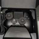 ManbaOne Interactive Screen Wireless Gaming Controller for PC/Switch/Switch 2/iOS/Android, Hall Effect Stick & Trigger, RGB Lighting, Remappable Buttons, 1800mAh with Charging Dock (Black)