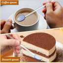 2 x DOITOOL Colorful Glass Spoons for Coffee Stirring, 6Pcs Borosilicate Rod Reusable Teaspoons for Tea Espresso Cocktails, Long Handle Swizzle Stick for Hot Cold Drink, 5.5 Inch Mixing Utensil