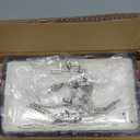 EDGING CASTING Enameled Cast Iron Dutch Oven, Oblong Bread Oven for Sourdough Bread Baking, Baking Pan, Dual Handles, Oven Safe, 4 Quart, Red