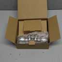 BESTTEN Keyed Same Exterior Door Knob and Single Cylinder Deadbolt Combo Set, Keyed Alike Entry Door Knobs with Lock and Keys for Entrance and Front Door, Satin Nickel