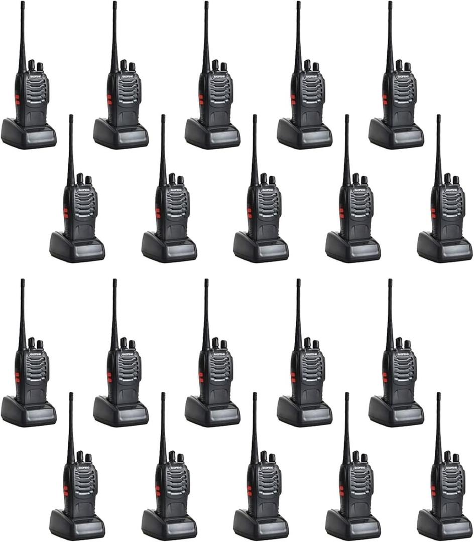 BAOFENG BF-888S Walkie Talkie 20 Pack Type-C Charging