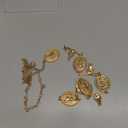 WHIPPY Western Metal Concho Belt for Women Vintage Cowgirl Boho Turquoise Chain Belts for Dresses Jeans (Fit Waist Size Below 52")