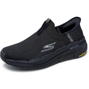 Skechers Men's Max Cushioning Premier 2.0 Slip-ins Sneakers (8 X-Wide, Black/Black)