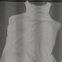 SUUKSESS Women Padded Cotton Ribbed Tank Tops High Neck Racerback Basic Tops (White, M)