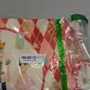 Artoid Mode Red Diamond Plaid Nutcracker Snowflake Christmas Placemats Set of 4, 12x18 Inch Winter Table Mats for Home Party Kitchen Dining Decor