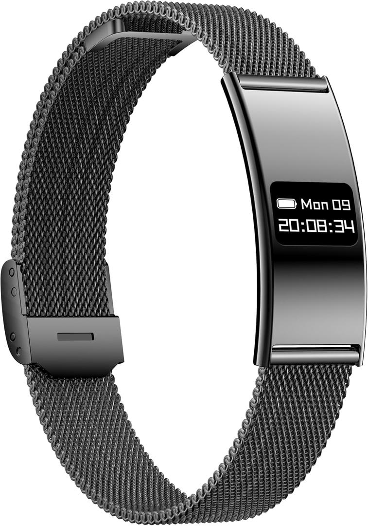 Smart Bracelet, Subscription-Free 24/7 Health Tracking, SpO2, Heart Rate, HRV & Sleep Tracker with IPX8 Waterproof, Activity & Fitness Tracker, 1Band