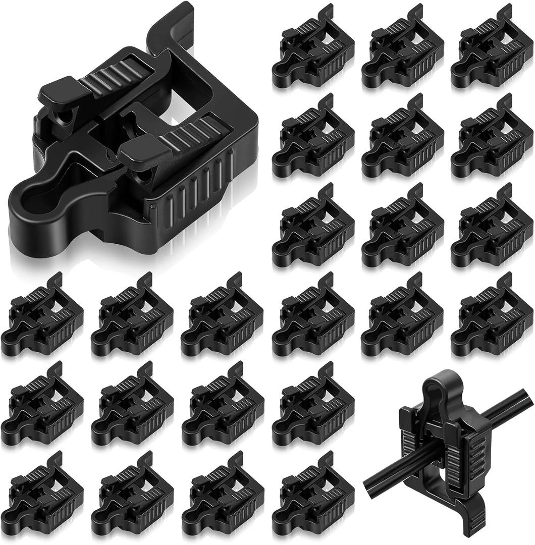 24 Pack Low Voltage Wire Connector Landscape Lighting Cable Connector 12/14/16/18 Gauge Cables Listed Weatherproof Landscape Lighting Low Voltage Tool for Pathway Light/Spotlight