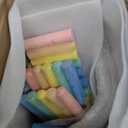 Sabary 30 Sets End of Year Gifts 150 Pcs Sidewalk Chalk Bulk with 30 Cards 30 Packaging Bags 2 Ribbons for Classroom Teacher Gifts
