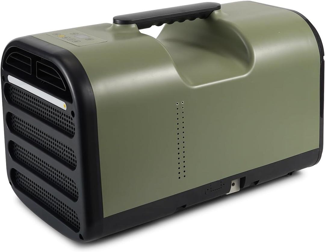 Portable Air Conditioner, Personal Evaporative Air Cooler with 3 Wind Speeds Touch Screen with Remote for Room, Desk, Tent, Car, RV and Camping(US Plug 110V)
