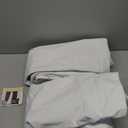 Amazon Basics Portable Blackout Curtain Shade with Suction Cups, Noise Reducing, Energy Saving, 50"W x 78"L, White, 2-Pack