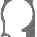 QuickMarine 436137 Boat Water Pump Impeller with Key and Gasket for Johnson Evinrude 4-8 HP Outboard Motors replaces 433914 433936 Sierra 18-3091 Marine Engine