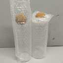 2 Piece Cork Glass Jars with Cork Lid Storage Jar Container with Ball Round Bottles Canisters with Airtight Seal Wooden Lid(1300 ML)
